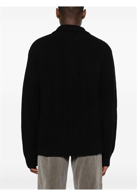 core knit jacket man black CARHARTT WIP | I03539989.XX